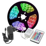 Kit Banda LED RGB Vivalux BAGRA, 5 metri, 45W, 60 SMD LED/m - VIV004498