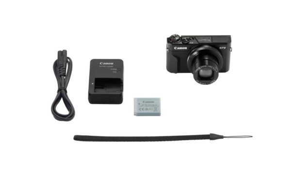 Kit camera foto Canon PowerShot G7x MARK II + husa DCC-1880 + SD 8GB - 1066C013AA