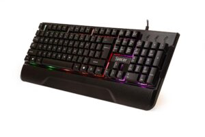 KIT Gaming Tastatura si Mouse Spacer SPGK-INVICTUS cu fir, USB