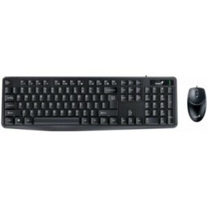 Kit Genius USB, tastatura 104 taste (concave) + mouse optic 1000dpi - G-31330006401