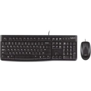 Kit Logitech MK120, tastatura cu fir standard, USB 2.0 - 920-002562
