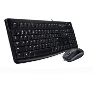 Kit Logitech MK120, tastatura cu fir standard, USB 2.0 - 920-002563