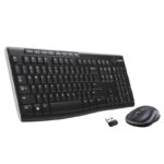 Kit Logitech Wireless Mk270, Usb, Black, 920-004508