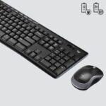 Kit Logitech Wireless Mk270, Usb, Black, 920-004508