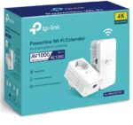 Kit PowerLine, TP-Link, TL-WPA7617 KIT, AV1000 Gigabit Powerline ac Wi