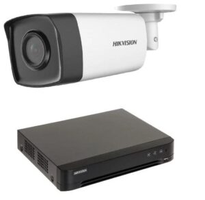 Kit supraveghere video 2MP Hikvision. Kitul contine: 2 - K2-4C7204AC-15M