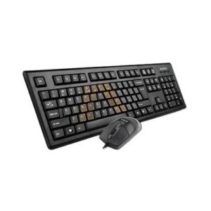 Kit tastatura + mouse A4Tech KRS-8572, USB, negru - KRS-8572-USB