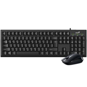 Kit tastatura + mouse Genius KM-160, cu fir, negru - G-31330001413