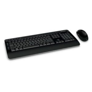 Kit Tastatura + Mouse Microsoft 3050, Wireless Desktop, negru - PP3-00023