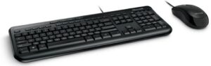 Kit tastatura + mouse Microsoft 600 Wired Desktop, negru - 3J2-00003