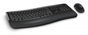 Kit tastatura + mouse Microsoft Comfort 5050 Wireless, negru - PP4-00019