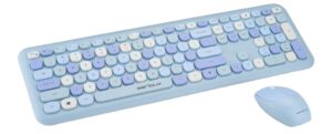 Kit tastatura + mouse Serioux Colourful 9920BL, wireless 2.4GHz - SRX9920BL
