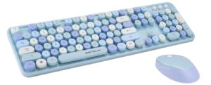 Kit tastatura + mouse Serioux Retro 9900BL, wireless 2.4GHz - SRX9900BL