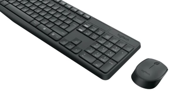 Kit Tastatura + mouse wireless Logitech MK235, interfata USB - 920-007931