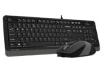 Kit TASTATURA si Mouse A4TECH - F1010 Gr - F1010 GREY