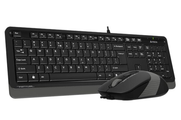 Kit TASTATURA si Mouse A4TECH - F1010 Gr - F1010 GREY