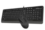 Kit TASTATURA si Mouse A4TECH - F1010 Gr - F1010 GREY