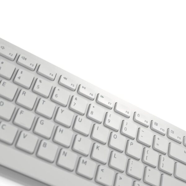 Kit tastatura si mouse Dell KM5221W, wireless, alb - 580-AKEZ