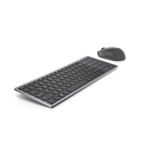 Kit tastatura si mouse Dell KM7120W, Wireless, Titan grey - 580-AIWM