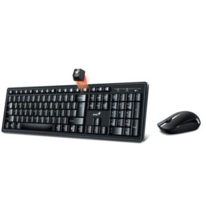 Kit Tastatura si Mouse GENIUS SMART KM-8200, wireless, negru - G-31340003400