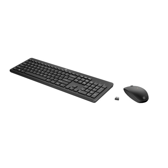 Kit tastatura si mouse HP 235WL, wireless, negru - 1Y4D0AA