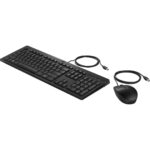 Kit tastatura si mouse HP 255, cu fir, negru - 286J4AA - imagine 2