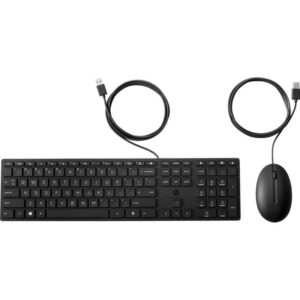Kit tastatura si mouse HP USB 320MK, neagru - 9SR36AA