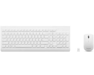 Kit tastatura si mouse Lenovo 510, US layout, Alb - GX30W75336