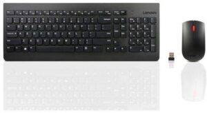 Kit Tastatura si mouse Lenovo Essential, Wireless, negru - 4X30M39497