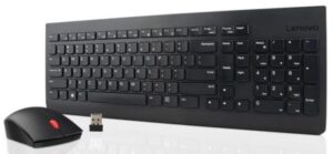 Kit Tastatura si mouse Lenovo Essential, Wireless, negru - 4X30M39497