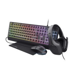 Kit Trust GXT 792 Quadrox 4-in-1, kitul contine: casti gaming - TR-25155