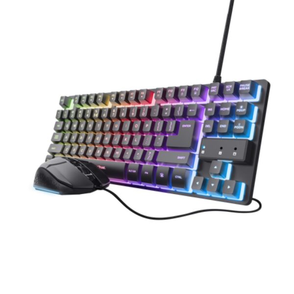 Kit Trust Wireless GXT 798 2-in-1, tastatura mecanica - TR-25586