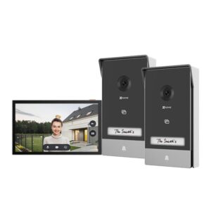KIT VIDEINTERFON EZVIZ HP7 2-ENTRY, Senzor imagine: 1/2.7" Progressive Scan