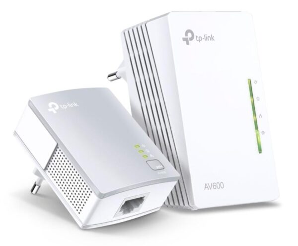 Kit Wi-Fi TP Link AV600 Powerline, Powerline: pana la 600 Mbps - TL-WPA4221 KIT