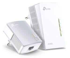 Kit Wi-Fi TP Link AV600 Powerline, Powerline: pana la 600 Mbps - TL-WPA4221 KIT