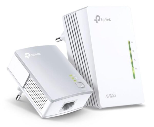 Kit Wi-Fi TP Link AV600 Powerline, Powerline: pana la 600 Mbps - TL-WPA4221 KIT