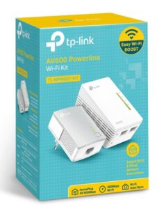 Kit Wi-Fi TP Link AV600 Powerline, Powerline: pana la 600 Mbps - TL-WPA4221 KIT