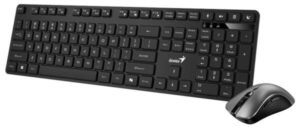 Kit wireless Genius tastatura wireless 104 taste (slim) + - G-31340018400