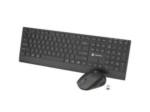 Kit Wireless tastatura si mouse NATEC NZB-2315, Da, Negru