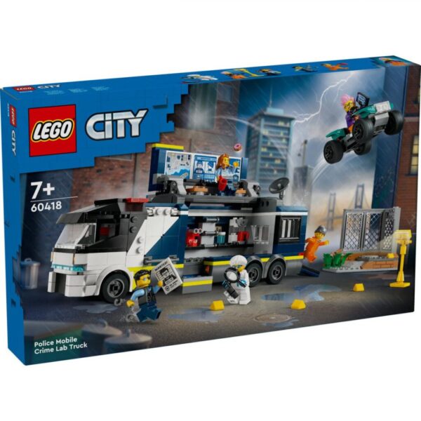 LABORATOR MOBIL DE CRIMINALISTICA, LEGO 60418 - LEGO60418