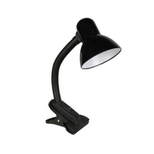 Lampa cu clips 2R Pinch Black, 1xE27, max. 40W, Intrerupator - H01406