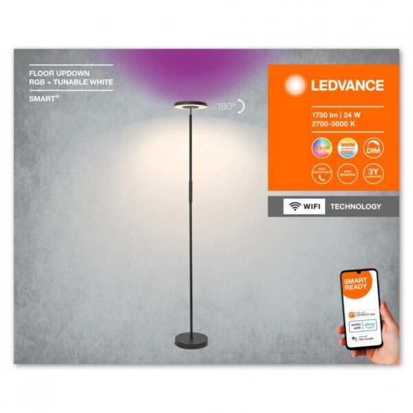 Lampadar LED RGB inteligent Ledvance Smart+ WiFi FLOOR UP & DOWN - 000004099854096518