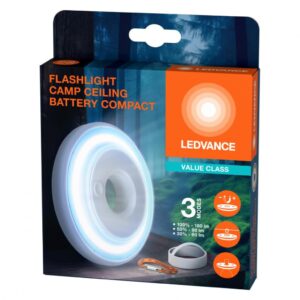 Lanterna LED camping Ledvance, 2.2W, 180 lm, Ø120 mm - 000004099854175688