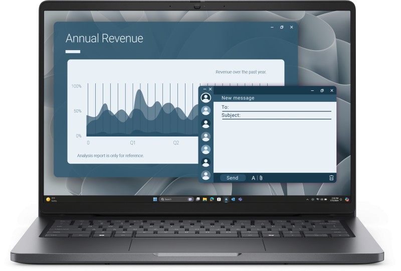 Laptop Business DELL Pro 14 PC14255, cu procesor AMD Ryzen 3 210 - BTO501_PC14255_EMEA-01 Laptop Business DELL Pro 14 PC14255, cu procesor AMD Ryzen 3 210 - BTO501_PC14255_EMEA - imagine 1