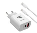 Lemontti Set Incarcator Retea Fast Charge 20W 1 - LIRFCQCPD20WA