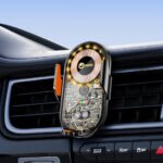 Lemontti Suport Auto cu incarcare Wireless, 15W, deschidere automata - LEMSAW15WTN