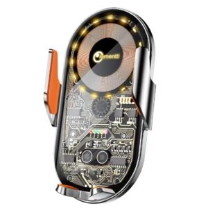 Lemontti Suport Auto cu incarcare Wireless, 15W, deschidere automata - LEMSAW15WTN