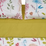 LENJERIE DE PAT KS MICROFIBRA FLOWERS - VN-4KSBED-FLW