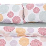 Lenjerie dubla 100% bumbac 4 piese, Mara - HR-DBL132-MRA - imagine 3