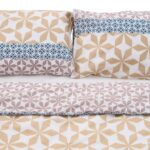 Lenjerie dubla 100% bumbac, 4 piese, Milo - HR-4BED-132-MILO